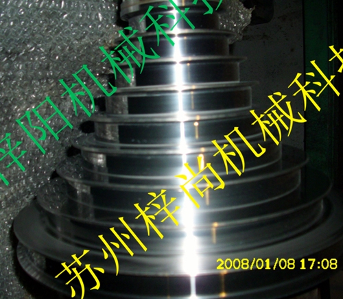 拉丝塔轮热喷涂加工